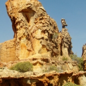 Spectacular rock formations